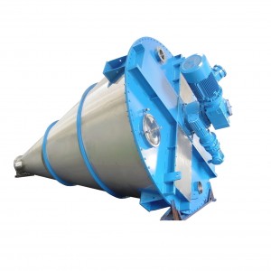I-Industrial chemical vertical conical cone double type mixer dry powder mixer