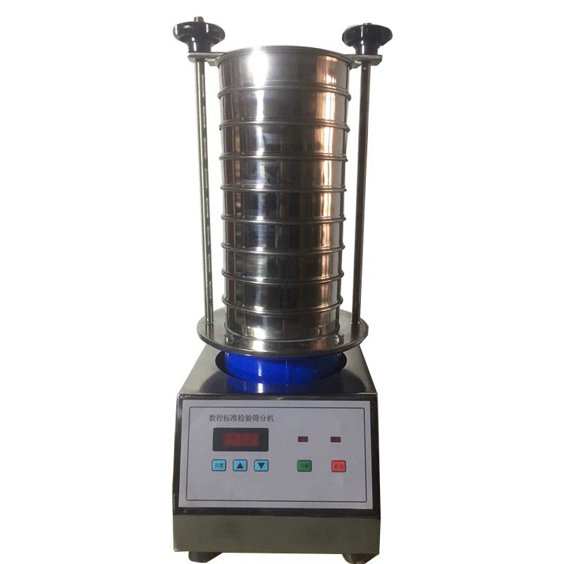 Good quality Vertical Conical Screw Mixer - Stainless steel lab vibration Sieve Shaker soil test sieve shaking Machine – Trufiner