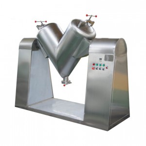 Manufacturer for Cone Mixer - V-shape spices powder mixer machine dry grain mixing equipment for cereal wheat flour corn rice cassava peanut – Trufiner