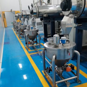 API conveying and screening production line