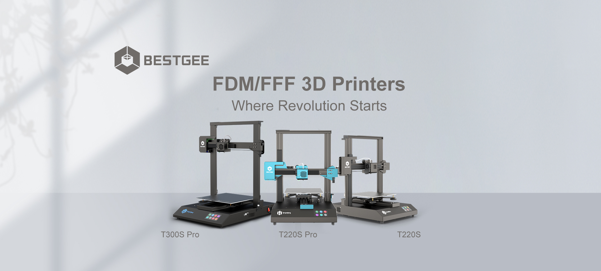 TRONHOO FDM/FFF 3D PRINTERS BANNER