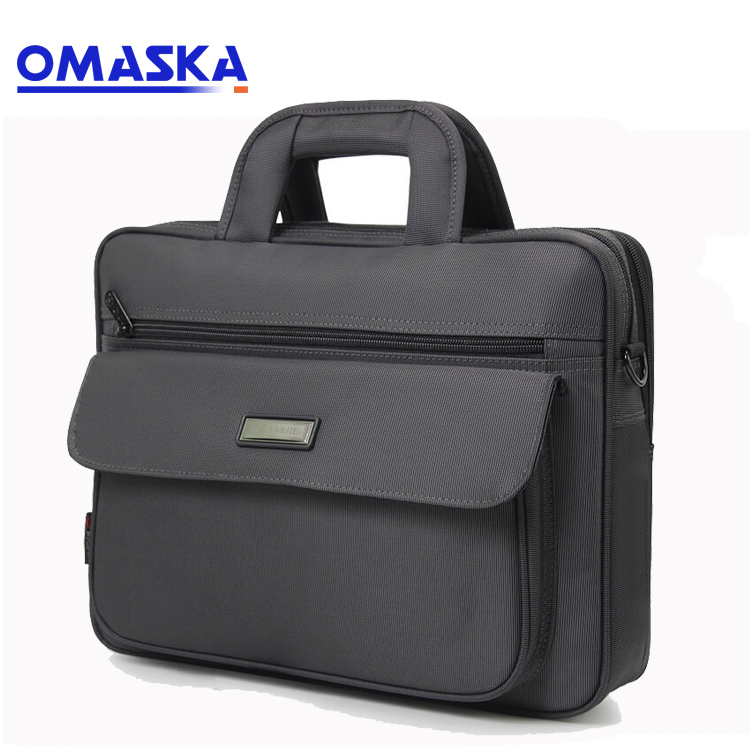 2019 wholesale price Suitcase Set - Oxford cloth briefcase large capacity men’s file package business simple travel shoulder bag waterproof handbag custom – Omaska