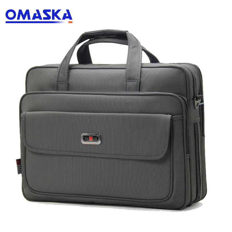High reputation Transparent Suitcase Covers - Large-capacity computer bag Oxford cloth waterproof briefcase one generation document package business travel leisure bag – Omaska