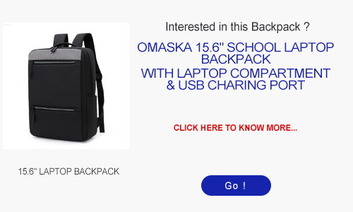 Can a small number of backpacks be customized by manufacturers?
