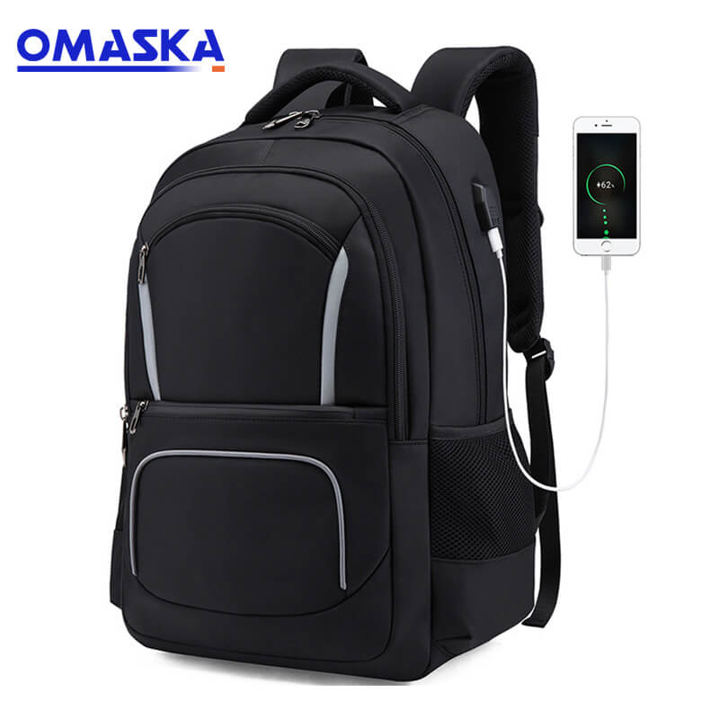 Factory Outlets  Daily Backpack  - 2019 backpack business multi-function charging bag custom anti-theft backpack gift conference travel computer bag – Omaska