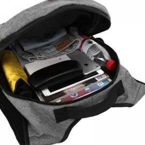 Kantonski sajam OMASKA vodootporan ruksak od najlonske tkanine za poslovne muškarce, USB prijenosno računalo
