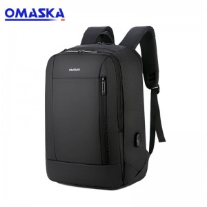 Popular products 2019 business travel oem custom usb multi functional stylish laptop backpack
