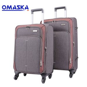 Omaska ​​canvas soft luggage bags 20/24/28 Inch