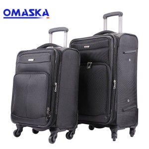 Hot sale 1680D nylon travel carry-on luggage set