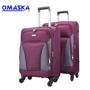 Factory Cheap Hot Pc Spinner Luggage - Waterproof nylon spinner wheel travel luggage – Omaska