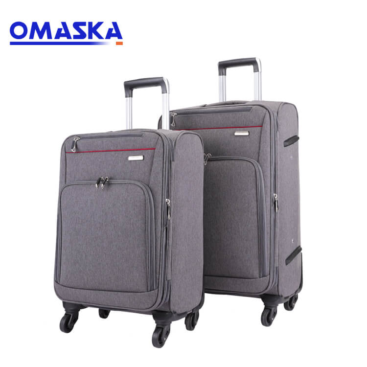 China Gold Supplier for 4 Wheel Spinner Luggage - Fashionable customise service travel suitcase – Omaska