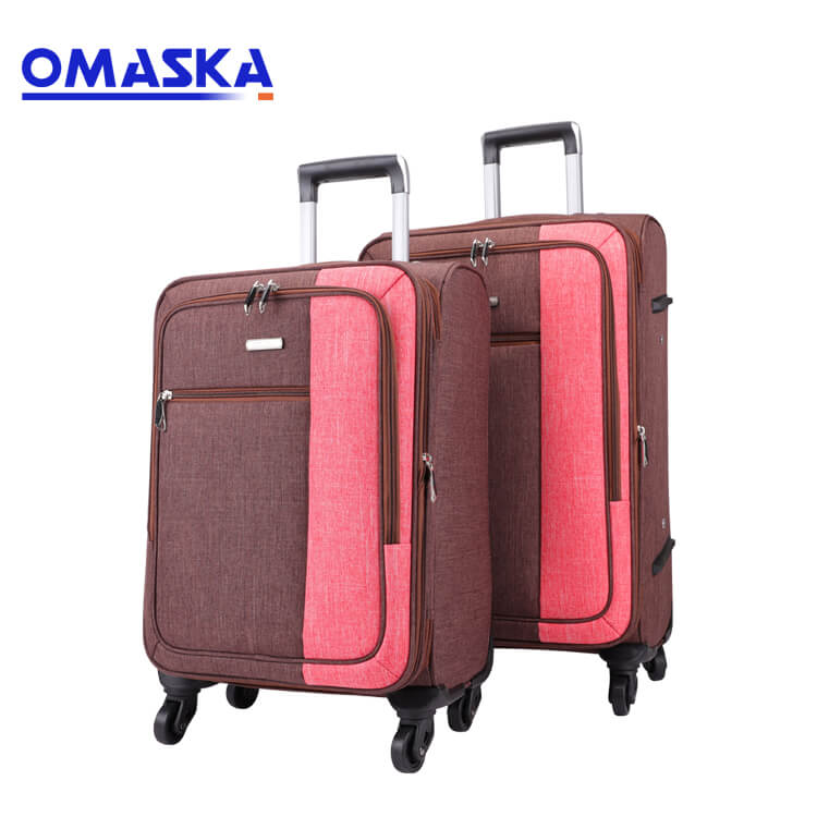 چرخ دستی چمدان 100٪ اصلی - چرخ دستی چمدانی رنگارنگ OEM ODM - Omaska