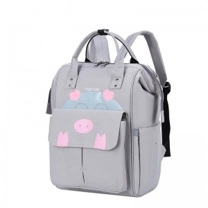 OMASKA Portable Diaper Backpack Large Capacity Travel mochila HS1410