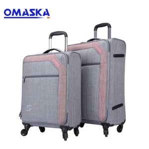 Renewable Design for Travel Bags Luggage Set Inch - New decoration canvas material omaska smart luggage – Omaska
