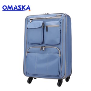 Low MOQ for Luggage Travel - Foldable Nylon 20 24 28 inch Travel Bag set cases Carry On Luggage bag  – Omaska