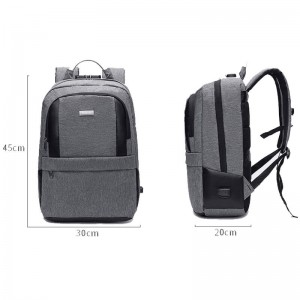 Canton Fair OMASKA Custom business anti theft 17 inch laptop backpack