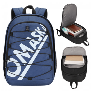 Omaska ​​Logo personalizado Mochilas escolares universitarias 15 pulgadas de viaje impermeable mochila deportiva casual para estudiantes #20151