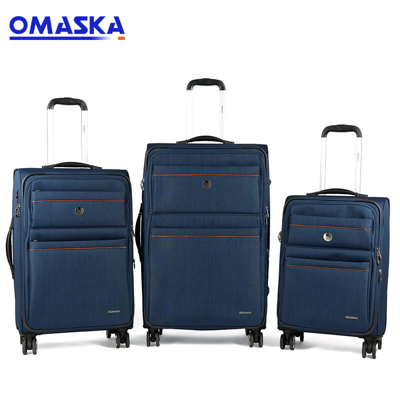 Reliable Supplier Trolley Abs Luggage - Omaska factory wholesale hot selling 4 pcs set custom logo suitcase luggage bag – Omaska