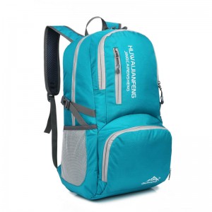 Omaska ​​ысык дизайн суу өткөрбөйт материалы менен сырткы бүктөлүүчү рюкзак #HWJF522