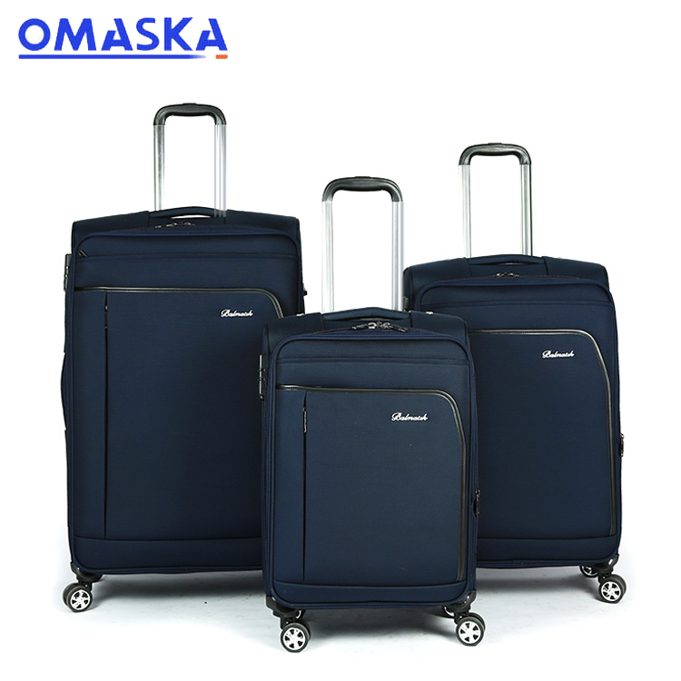 Cheap price Pvc Suitcase Covers - Nylon business wheeled luggage sets – Omaska