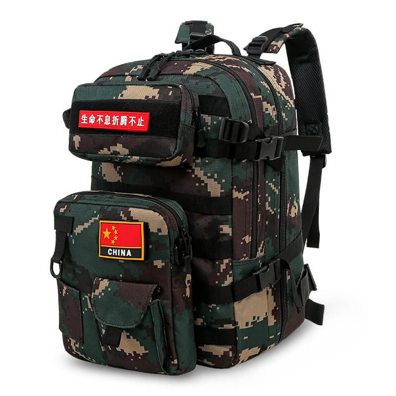 100% Original  Traveling Backpack  - Omaska Outdoor Waterproof Hiking Survival Army Bag Black Military Tactical Backpack APL#826 – Omaska