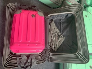 2021 OMASKA 12 adet 16 adet set 005 # sıcak satış CKD (yarı mamul) ABS bagaj