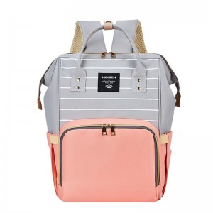 New Arrival China  Backpack Bag With Laptop Compartment  - 2021 OMASKA HS2037 fashion design hot sale wholeasale mommy diaper bed backpack – Omaska