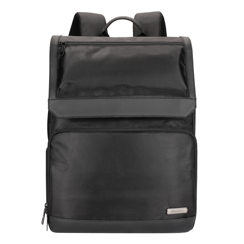 OEM China  Back Pack Backpack  - OMASKA Durable Fashion Simple Mochilas For Men Custom Laptops Bag Large Capacity Laptop Backpack – Omaska
