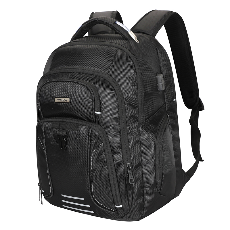 OEM Customized  Shoulder Backpack  - OMASKA FACTORY WHOLESALE HIGH QUALITY TRAVEL BUSINESS BACKPACK WATERPROOF LAPTOP BACKPACK – Omaska