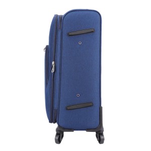 Custom hot sale mænd blå farve 20 24 28 nylon business bagage
