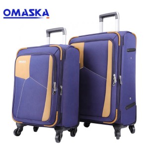 Professional China  Abs Luggage - Custom business large capacity sets 3 pieces 20 24 28 trolley suitcases luggage trolley bag  – Omaska