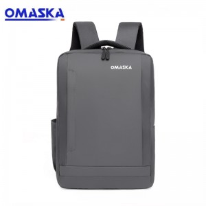 Factory made hot-sale  Nylon Casual Backpack  - OMASKA 2021 new trendy multi-functional 15.6 Inch usb college bag travel Laptop backpack Bags for men – Omaska