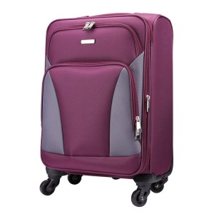 Waterproof nylon spinner wheel travel luggage