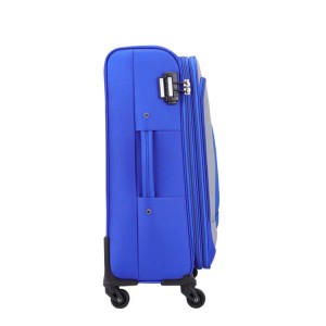 Unisex màu xanh nylon Mang theo túi du lịch kinh doanh vali hành lý