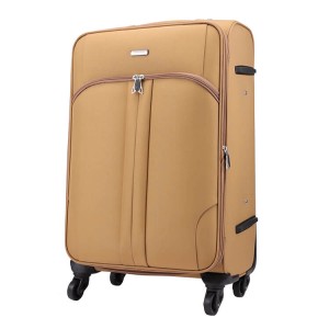 नवीन शैलीचा उच्च दर्जाचा कारखाना 3pcs सेट वॉटरप्रूफ व्यवसाय प्रवास पिवळा पुरुष नायलॉन सॉफ्ट सूटकेस