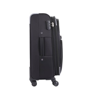 soft nylon 4 Wheel Cheap business travel trolley luggage bag
