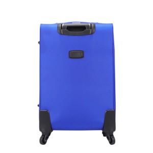 یونیسیکس نیلے نایلان کاروباری سفری بیگ سامان کے سوٹ کیس پر لے جائیں۔