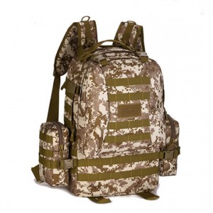 50L आउटडोर बैकपैक सामरिक संयोजन बैकपैक कैम्पिंग रूकसैक यात्रा पर्वतारोहण बैग बड़ी क्षमता वाला बैकपैक सामान बैग
