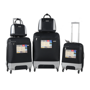 مجموعة أمتعة مكونة من 5 قطعة من مصنع OMASKA 2021 بسعر الجملة حقيبة سفر ذات جودة لطيفة رائجة البيع OEM ODM abs حقيبة سفر