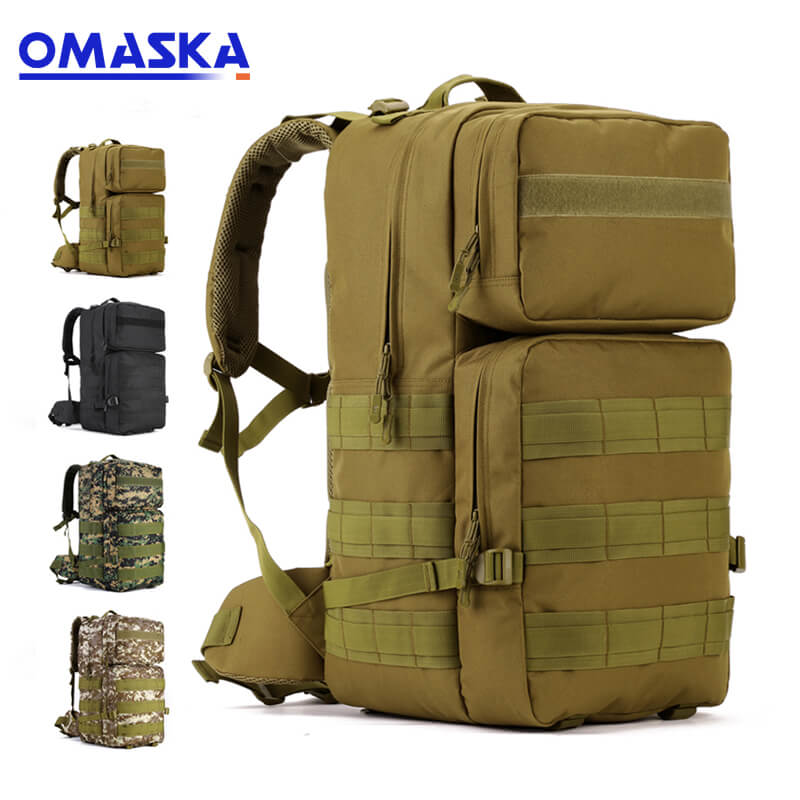 factory customized  Backpack Laptop Bag  - 55 liter outdoor backpack military fan tactical mountaineering bag travel backpack travel rucksack waterproof shoulder bag – Omaska