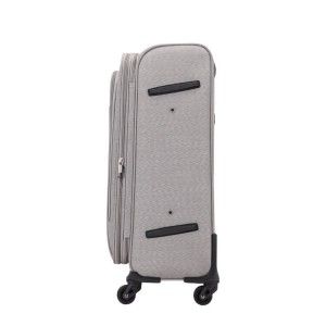 थोक डिजाइन लोगो कार्यालय व्यवसाय 4 पहिया 3 टुकड़े ट्रॉली सामान बैग सेट सूटकेस