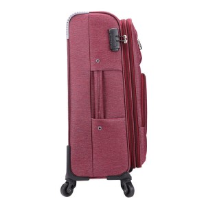 Bộ 3 món tùy chỉnh chất lượng cao Chất liệu vải nylon chống thấm nước Xe đẩy êm ái Túi hành lý du lịch