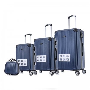 OMASKA 2021 neuer Stil Fabrikgroßhandel 027# 4-teiliges 5-teiliges Set Luxus-Handgepäckkoffer ABS-Trolleygepäck