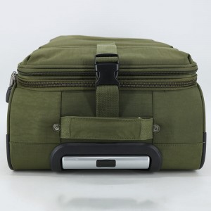 ໂຮງງານອອກແບບໃຫມ່ຄຸນນະພາບດີຂາຍສົ່ງ custom 3 pcs ຊຸດ nylon vintage suitcase ຊຸດ