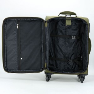 Maganda ang kalidad ng bagong disenyo factory wholesale custom 3 pcs set nylon vintage suitcase sets