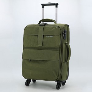Nice quality new design factory wholesale custom 3 pcs set nylon vintage suitcase sets