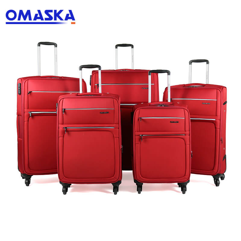 OEM China Best Sale Bags - 6 pieces 18” 20″ 22” 25″ 28” 30″  travel trolley luggage leather suitcase set – Omaska