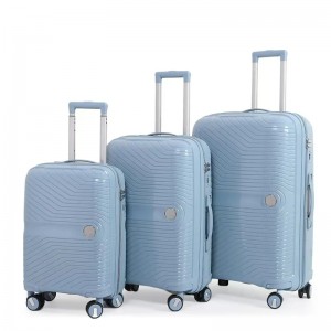 OMASKA Набор чемоданов на тележке для ручной клади 20, 24, 28 дюймов