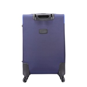 Custom Print Nylon Travel 3 pcs Set Blue 20 24 28 Inch Business Men Luggage Set