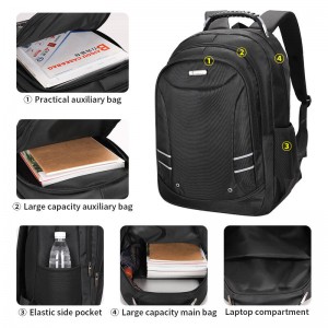 NYLON MATERIAL 1680D FACTORY Wholesale Customize LOGO BREZIL LAPTOP BACKPACK 22083 NICE QUALITY SCHOOL BACKPACK